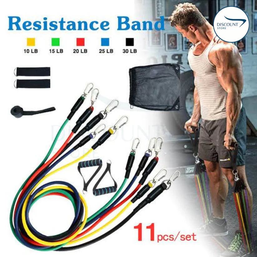 11(PCS) Power Exercise Resistance Band
