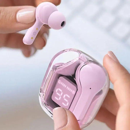 Air31 earbuds wireless crystal Transparent