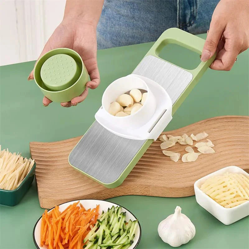 5-in-1 Vegetable Stainless Steel Slicer Cutter