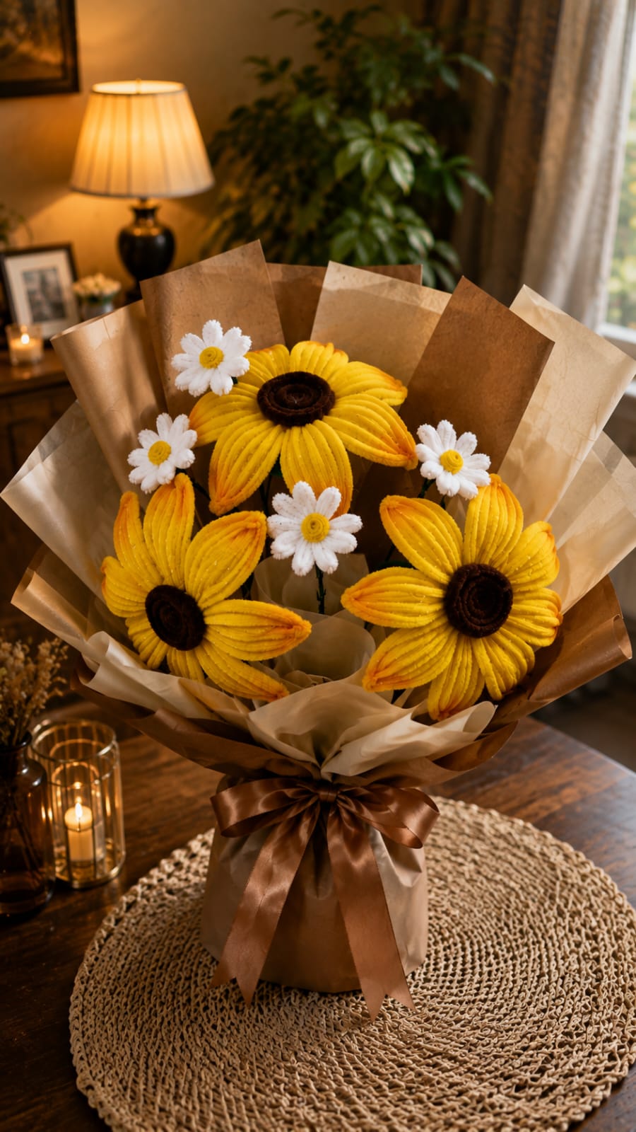 Luxury Handmade Pipe Cleaner Flower Bouquets | Forever Bloom Collection