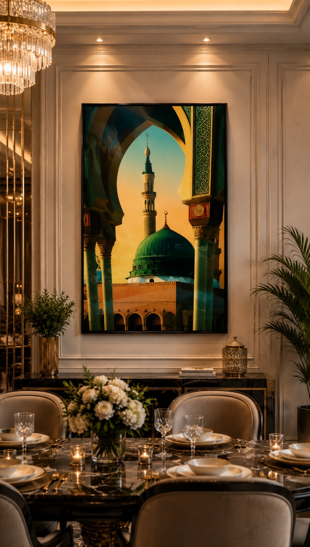 Premium Islamic Acrylic Wall Art – 2×3 Feet