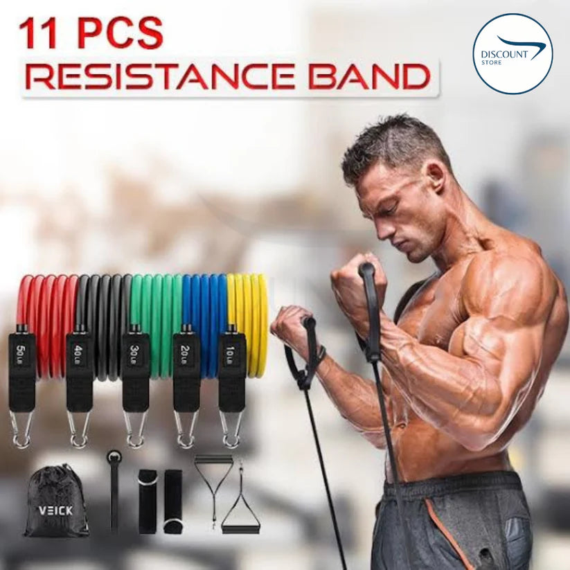 11(PCS) Power Exercise Resistance Band