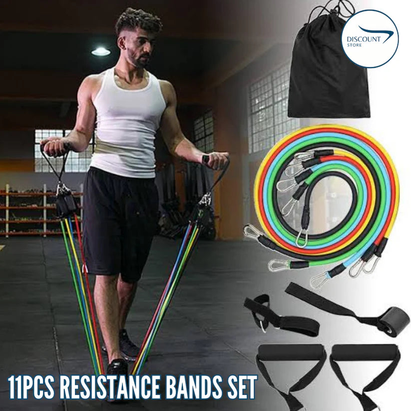11(PCS) Power Exercise Resistance Band