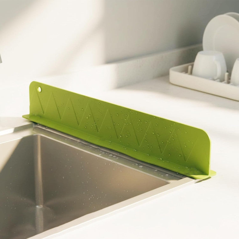 Silicone Sink Splash Guard with Strong Suction Cups (Big Size 40cm in Length)