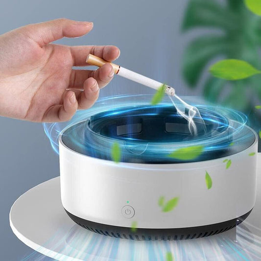 Ashtray with Air Purifier Features