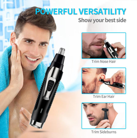 Ear Nose Hair Trimmer for Men Women USB Rechargeable