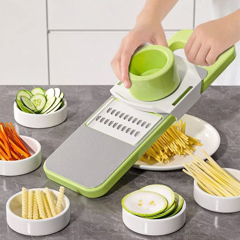 5-in-1 Vegetable Stainless Steel Slicer Cutter