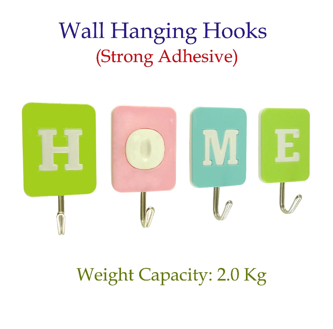 Sticky Adhesive Hooks for Hanging, Very Good Weight Capacity