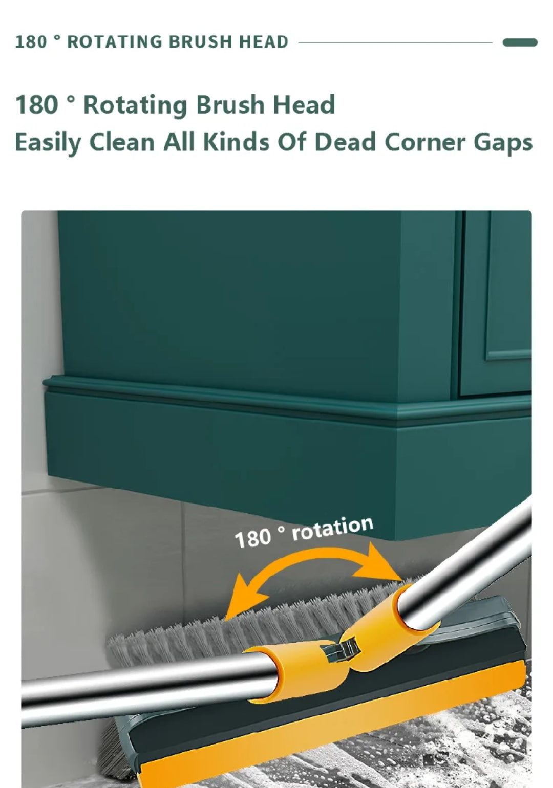 3 In 1 Rotating Viper Brush (New Upgraded Premium Quality with 2 Brushes & a Viper)