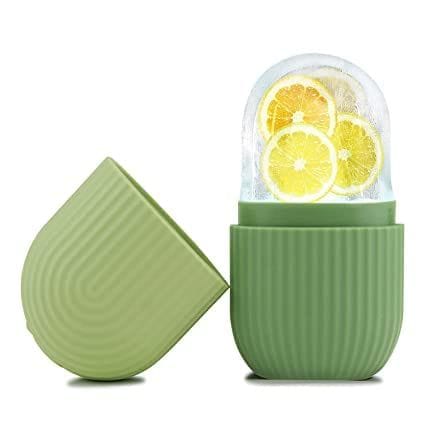 Silicon Ice Cube Face Roller (Random Color)