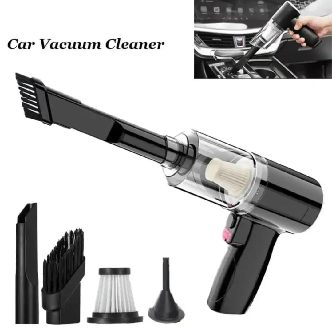 3 in 1 Car, Home Vacuum Cleaner & Air Blower (Multifunctional), USB Rechargeable Wireless
