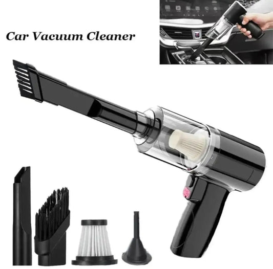 3 in 1 Car, Home Vacuum Cleaner & Air Blower (Multifunctional), USB Rechargeable Wireless