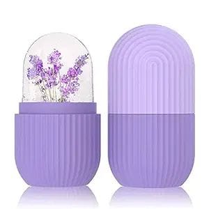 Silicon Ice Cube Face Roller (Random Color)