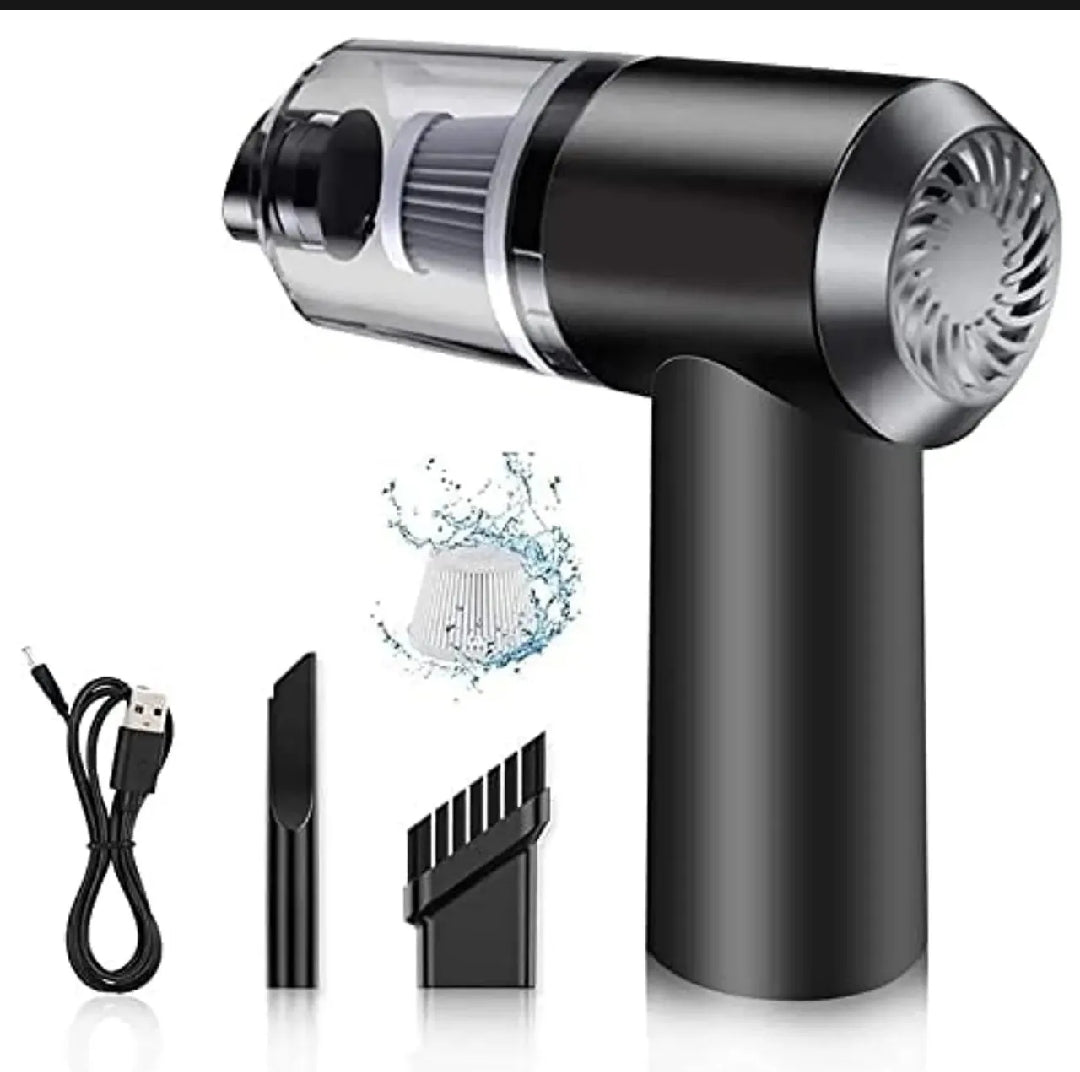 3 in 1 Car, Home Vacuum Cleaner & Air Blower (Multifunctional), USB Rechargeable Wireless